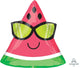 Fun in the Sun Watermelon 18" Mylar Foil Balloon