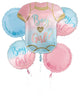 Gender Reveal Boy or Girl? Balloon Bouquet Set