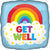 Anagram Mylar & Foil Get Well Rainbow Cloud 18″ Balloon