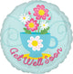 Get Well Soon Tea Cup 18″ Balloon