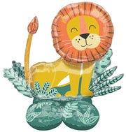 Anagram Mylar & Foil Get Wild Lion AirLoonz 45″ Balloon