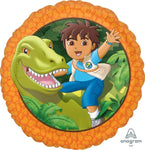 Anagram Mylar & Foil Go Diego Go 18″ Balloon