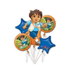 Anagram Mylar & Foil Go Diego Go! Birthday Balloon Bouquet