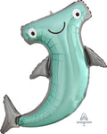 Anagram Mylar & Foil Hammerhead Shark 41″ Foil Balloon