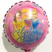 Anagram Mylar & Foil Happy Birthday Disney Princess (requires heat-sealing) 9″ Balloon