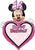 Anagram Mylar & Foil Happy Birthday Minnie Mouse Personalized Kit 34″ Balloon