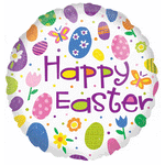Anagram Mylar & Foil Happy Easter Eggs 18″ Balloon