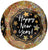 Anagram Mylar & Foil Happy New Year Gold Sparkle Orbz 16″ Balloon