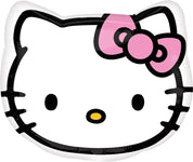 Anagram Mylar & Foil Hello Kitty® Head 15" Mylar Foil Balloon