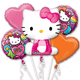 Hello Kitty Rainbow Balloon Bouquet