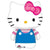 Hello Kitty Summer Fun 30″ Foil Balloon