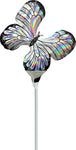 Anagram Mylar & Foil Iridescent Butterfly 14″ Balloon