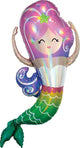 Iridescent Mermaid 41″ Balloon