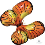 Anagram Mylar & Foil Iridescent Monarch Butterfly 30″ Holographic Foil Balloon