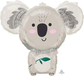 Anagram Mylar & Foil Koala Bear 25″ Balloon