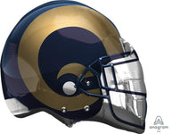 Anagram Mylar & Foil Los Angeles Rams Helmet 21" Mylar Foil Balloon