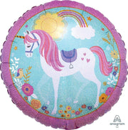 Anagram Mylar & Foil Magical Unicorn 18″ Balloon