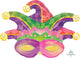 Mardi Gras Mask 31″ Foil Balloon