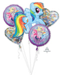 Anagram Mylar & Foil MLP Friendship Adventure Balloon Bouquet