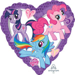 Anagram Mylar & Foil My Little Pony Heart Balloon