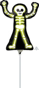 Neon Skeleton 10″ Balloon (requires heat-sealing)