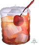 Old Fashioned Cocktail Drink 23″ Balloon