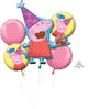 Peppa Pig Balloon Bouquet