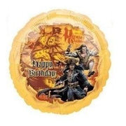 Anagram Mylar & Foil Pirates of the Carribean II Happy Birthday 18″ Balloon