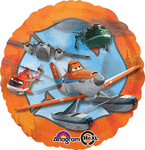 Anagram Mylar & Foil Planes Fire & Rescue 28″ Balloon