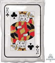 Anagram Mylar & Foil Playing Card King Ace 17″ Balloon