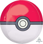 Anagram Mylar & Foil Pokeball 16" Orbz Balloon