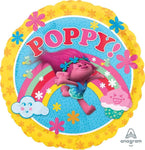 Anagram Mylar & Foil Poppy Trolls Balloon