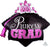 Anagram Mylar & Foil Princess Grad Tiara 26" Mylar Foil Balloon