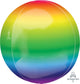 Rainbow 16″ Orbz Balloon