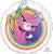 Rainbow Butterfly Unicorn Kitty Balloon