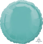 Anagram Mylar & Foil Robins Egg Blue Decorator Circle 18″ Balloon