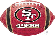 Anagram Mylar & Foil San Francisco 49ers 17" Football Balloon