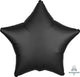 Satin Luxe™ Onyx Star 18″ Balloon