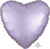 Anagram Mylar & Foil Satin Luxe Pastel Lilac Heart 18″ Balloon