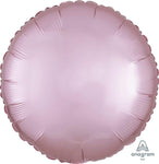 Satin Luxe Pastel Pink Circle 18″ Balloon