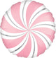 Satin Pink Candy Swirl 18″ Balloon