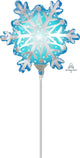 Satin Snowflake 11″ Balloon (requires heat-sealing)