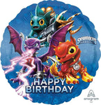 Anagram Mylar & Foil Skylanders Happy Birthday 17″ Foil Balloon