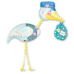 Anagram Mylar & Foil Special Delivery Stork 67″ AirWalker Balloon