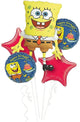 SpongeBob Squarepants Birthday Balloon Bouquet