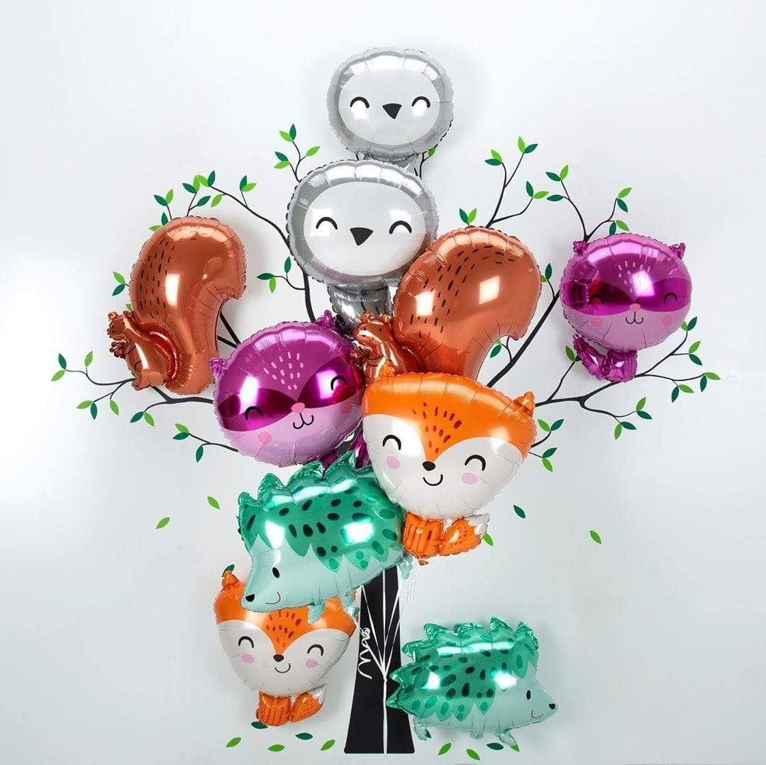 Anagram Mylar & Foil Squirrel 20″ Foil Balloon
