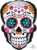 Anagram Mylar & Foil Sugar Skull 24″ Balloon