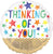 Anagram Mylar & Foil Thinking of You Fun Stars 18″ Balloon