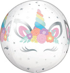 Anagram Mylar & Foil Unicorn Party 16″ Orbz Balloon