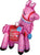 Anagram Mylar & Foil Valentine's Day Air-filled Llama 22″ Balloon